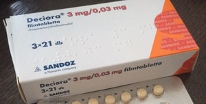 Deciora 3 mg/0,03 mg dobozkép