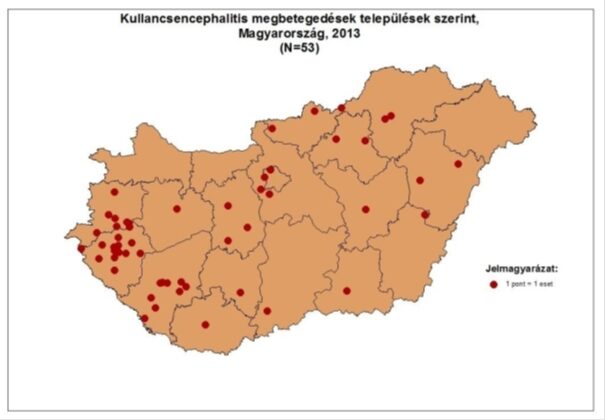 kullancs térkép magyarország 2014 Kullancs térkép: Melyek a veszélyeztetett területek? kullancs térkép magyarország 2014