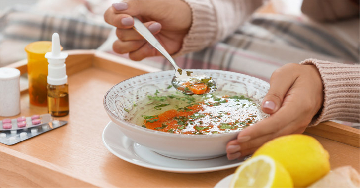 Influenza esetén csak árt a diéta