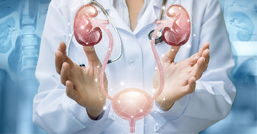 A vesicoureteralis reflux (VUR)