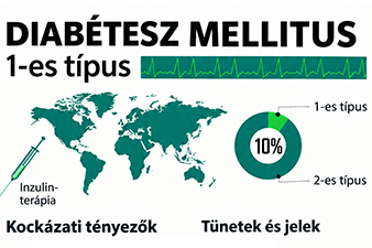 Az 1-es típusú cukorbetegség előfordulása, okai, tünetei, szövődményei