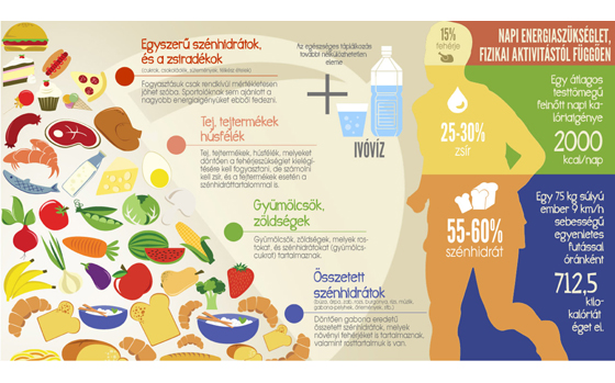 Energiaszükséglet infografika