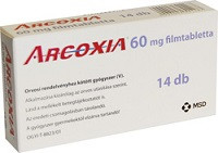 arcoxia ízületi fájdalmak esetén)