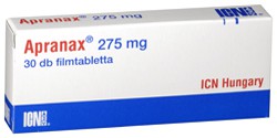 Apranax 275 mg dobozkép