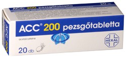 ACC 200 mg pezsgőtabletta dobozkép