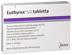 fogyás az euthyrox alkalmazásával