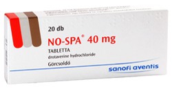 No-Spa 40 mg dobozkép