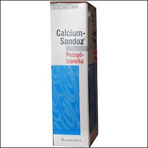 Calcium-SANDOZ dobozkép