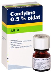 CONDYLINE 5 mg/ml dobozkép