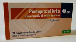 Pantoprazol KRKA 40 dobozkép