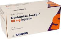 Gentamicin Sandoz 80 dobozkép