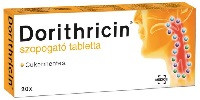 Dorithricin szopogató tabletta dobozkép