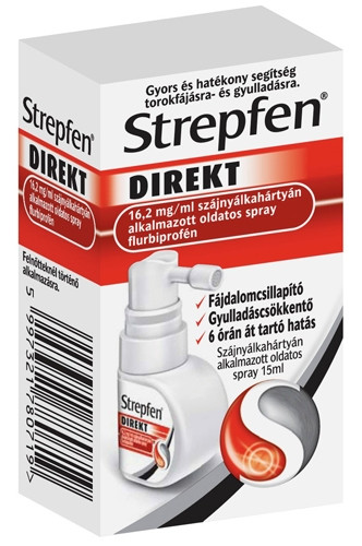 STREPFEN DIREKT spray dobozkép