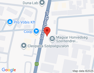 2000 Szentendre Dózsa György út 12.