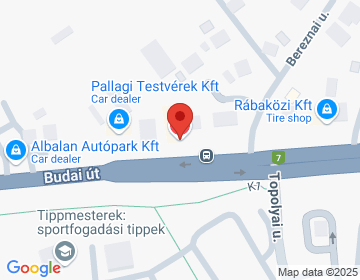 8000 Székesfehérvár Budai út 316.