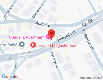 1016 Budapest I. kerület kerület Hegyalja út 7.
