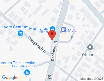 6060 Tiszakécske Szolnoki út 4.