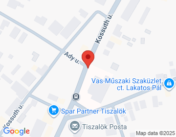 4450 Tiszalök Kossuth u. 70.
