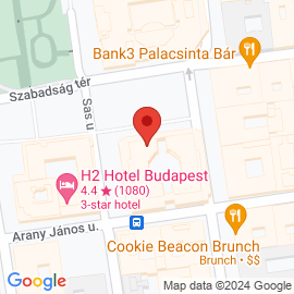 1054 Budapest V. kerület kerület Szabadság tér 7.