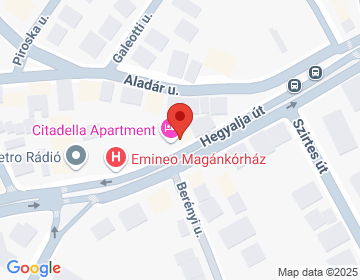 1016 Budapest I. kerület kerület Hegyalja út 7.