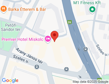 3526 Miskolc Arany János tér 1.
