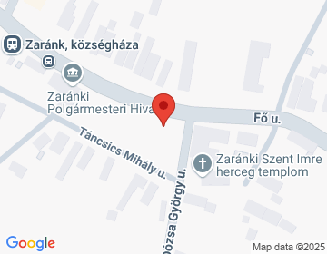 3296 Zaránk Fő utca 21.
