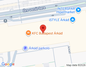 1106 Budapest X. kerület Örs vezér tere 25.  Árkád I. és II. között