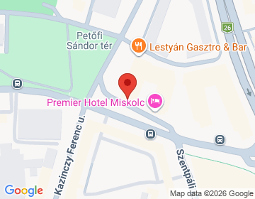 3526 Miskolc Arany János tér 1.