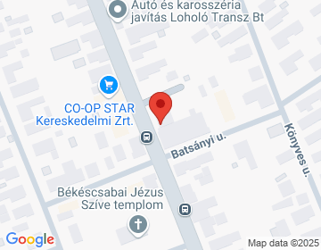 5600 Békéscsaba Kolozsvári u. 33.