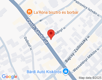 6200 Kiskőrös Petőfi Sándor u. 14.