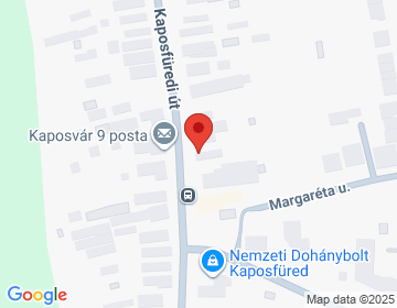 7400 Kaposvár Kaposfüredi út 100/a.