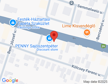 3770 Sajószentpéter Kossuth Lajos út 200.