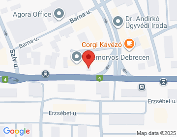 4025 Debrecen Erzsébet u.11-13.