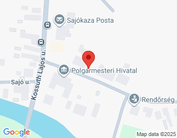 3720 Sajókaza Petőfi Sándor u. 7.