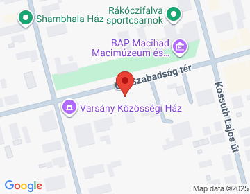 5085 Rákóczifalva Szabadság tér 8.