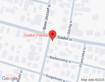 1222 Budapest XXII. kerület kerület Gádor u. 79.