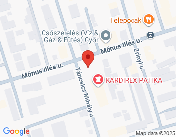 9024 Győr Táncsics Mihály u. 43.