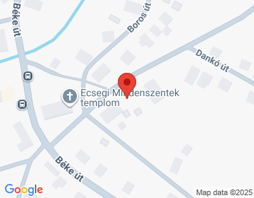3053 Ecseg, Szabadság tér 6.