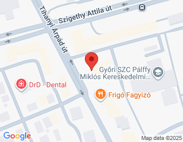 9023 Győr Tihanyi Árpád út 51.