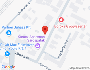 3950 Sárospatak, József Attila u. 24.