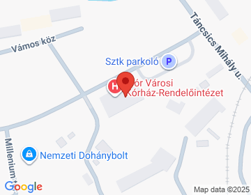 8060 Mór Kórház u.21.