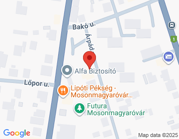 9200 Mosonmagyaróvár, Árpád u. 3.