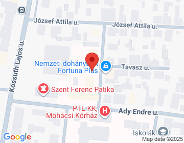 7700 Mohács Véradó u. 1.