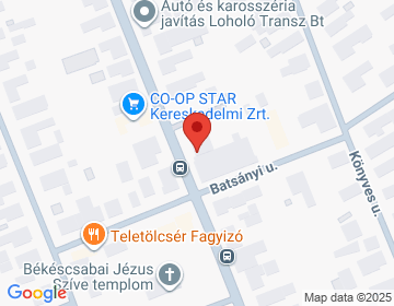 5600 Békéscsaba Kolozsvári u. 33.