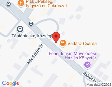 2764 Tápióbicske Rákóczi u. 79.