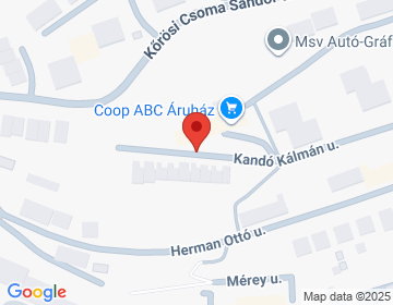 7100 Szekszárd Kandó Kálmán u. 12.