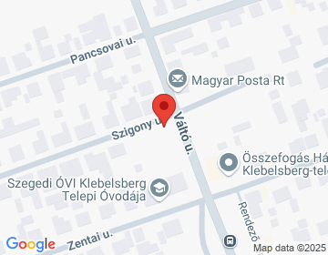 6729 Szeged Váltó u. 9.