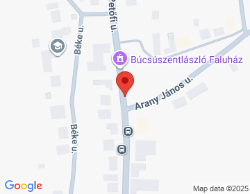 8925 Bucsuszentlászló Arany János u. 4.