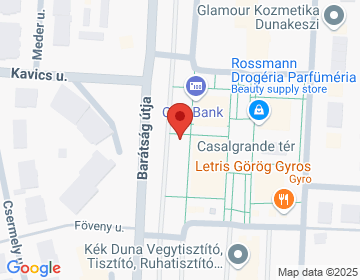 2120 Dunakeszi Barátság útja 29.