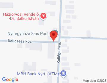 4432 Nyíregyháza Nyírszőlős, Kollégium u. 60.